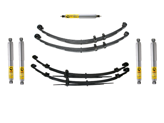 Tough Dog 2 Inch (50mm) Lift Kit Suitable For Nissan Patrol MK with Tough Dog 41mm Shocks - MKSTFRT41